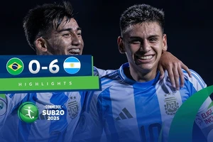 U20 Brazil vs U20 Argentina 0-6: Đệ Messi, Subiabre khai tiệc, Echeverri tỏa sáng cú đúp, Serrote phản lưới nhà, Ruberto, Hidalgo góp công mở tiệc 6 bàn thắng trước đàn em Neymar