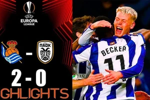 Real Sociedad vs PAOK 2-0: Orri Oskarsson xuất thần cú đúp, Sociedad giành chiến thắng dễ dàng