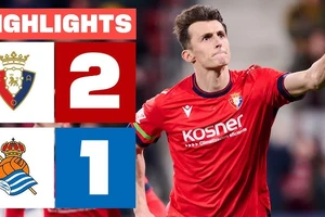 Osasuna vs Real Sociedad 2-1: Ante Budimir xuất thần cú đúp bàn thắng, Orri Oskarsson ghi bàn danh dự phút bù giờ