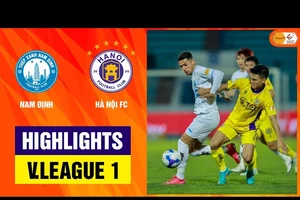 Nam Định vs Hà Nội 2-1: Luka mở bàn, Tuấn Hải nhận thẻ đỏ, Caio Cesar, Hendrio ngược dòng, Nam Định tiếp tục củng cố ngôi đầu dù vắng Xuân Son