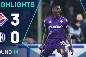 Fiorentina vs Inter Milan 3-0: Tâm điểm hiệp 2, Luca Ranieri khai bàn, Moise Kean tỏa sáng cú đúp bàn thắng, Fiorentina vượt mặt Lazio vào tốp 4 Serie A 