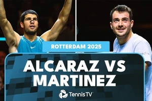 Carlos Alcaraz vs Pedro Martinez 6-2, 6-1: Dễ dàng hạ Martinez, Alcaraz ghi danh vào bán kết Rotterdam Open 2025, chờ gặp Andrey Rublev hoặc Hubert Hurkacz