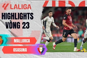 Mallorca vs Osasuna 1-1: 10 phút cuối kịch tính, Vedat Muriqi mở bàn phút 81' nhờ chấm penalty, Enzo Boyomo kịp gỡ hòa phút bù giờ 90'+4