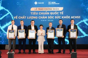 Hệ thống y tế tư nhân đầu tiên tại Việt Nam có 6 bệnh viện đạt chứng nhận tiêu chuẩn quốc tế ACHSI