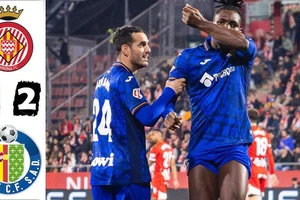 Girona vs Getafe 1-2: Christantus Uche sớm áp đảo phút thứ 3, Yangel Herrera gỡ hòa, Borja Mayoral tỏa sáng, Herrera phải nhận thẻ đỏ