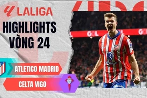 Atletico Madrid vs Celta Vigo 1-1: Barrios sớm nhận thẻ đỏ phút thứ 7, Aspas mở bàn nhờ penalty, Gimenez kiến tạo, Sorloth cứu thua, Atletico còn thua Real 1 điểm