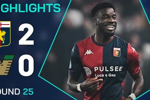 Genoa vs Venezia 2-0: 8 phút cuối quyết định, Andrea Pinamonti mở bàn phút 82, Maxwel Cornet chốt hạ chiến thắng phút 86, bỏ túi 3 điểm