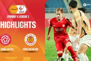 Thể công vs CAHN 2-1: Trương Tiến Anh sớm tỏa sáng, Amarildo nhân đôi tỷ số, Alan lập công, Thể công vô địch lượt đi VLeague 2024/2025