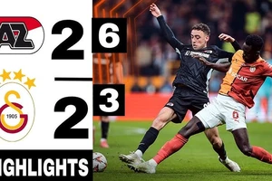 Galatasaray vs AZ Alkmaar 2-2 (3-6): Maikuma mở bàn, Kasius nhân đôi tỷ số, Osimhen, Sallai gỡ hòa nhưng không ngăn nổi AZ Alkmaar giành vé 1/8 Europa League