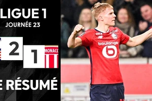 Lille vs AS Monaco 2-1: Arnar Haraldsson tỏa sáng cú đúp, Minamino Takumi lập công nhưng không cứu thua nổi cho Monaco