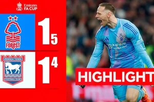 Nottingham Forest vs Ipswich Town 1-1 (pen 5-4): George Hirst mở bàn, Ryan Yates gỡ hòa, Jack Taylor hỏng penalty, Nottingham Forest gặp Brighton ở Tứ kết FA Cup