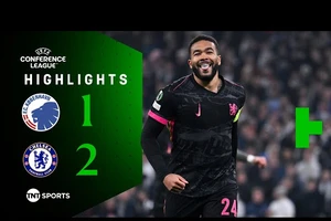 Copenhagen vs Chelsea 1-2: James khai bàn, Enzo nhân đôi tỷ số, Pereira ghi bàn, Chelsea lợi thế đón Copenhagen ở lượt về vòng 16 UEFA Europa Conference