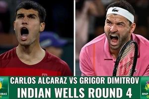 Grigor Dimitrov vs Carlos Alcaraz 1-6, 1-6: Alcaraz đòi nợ Dimitrov, giành vé Masters 1000 lần thứ 15 trong sự nghiệp, gặp Francisco Cerundolo ở Tứ kết Indian Wells