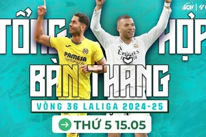 Kylian Mbappe, Ayoze Perez tiếp tục góp mặt trong danh sách ghi bàn vòng 36 La Liga 2024/25