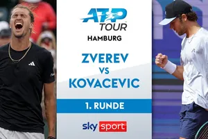 Alexander Zverev vs Aleksandar Kovacevic 6-1, 7-6(5): Hạ Kovacevic sau 1 giờ 30 phút, Zverev gặp Alexandre Muller ở vòng 2 Hamburg Open 2025