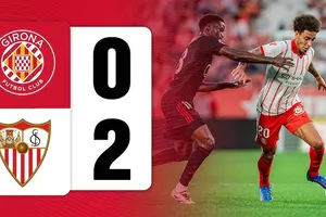 Girona vs Sevilla 0-2: Hàng công Girona nhạt nhẽo, Gonzalez chớp thời cơ khai bàn, Romero nhân đôi tỷ số, chủ nhà thất trận