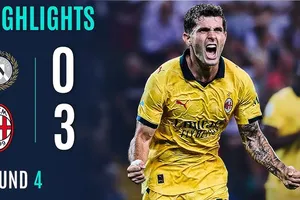 Udinese vs AC Milan 0-3: Pulisic xuất thần cú đúp, Fofana góp công giúp Milan bỏ túi 3 điểm gọn gàng, củng cố tốp 3 Serie A