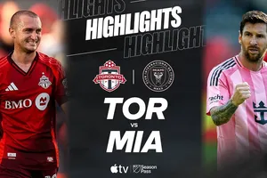 Toronto vs Inter Miami 1-1: Messi kém duyên, Alba kiến tạo, Allende mở bàn, Laryea kiến tạo, Mihailovic đệm bóng cận thành gỡ hòa dễ không tưởng