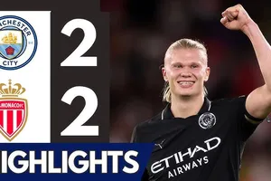 Monaco vs Man City 2-2: Gvardiol kiến tạo, Haaland khai bàn, Teze lập tức gỡ hòa, O'Reilly kiến tạo, Haaland ghi cú đúp, Dier kịp cứu thua Monaco