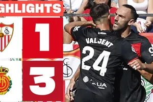 Sevilla vs Mallorca 1-3: Ruben Vargas khai bàn nhưng Vedat Muriqi gỡ hòa, Mateo Joseph xuất thần cú đúp trong 5 phút, ngược dòng giành 3 điểm