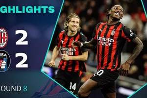 AC Milan vs Pisa 2-2: Ricci kiến tạo, Leao khai bàn, Cuadrado, Nzola ngược dòng, lão tướng Luka Modric kiến tạo, Zachary Athekame cứu thua Milan 