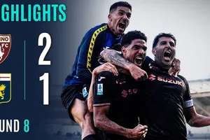 Torino vs Genoa 2-1: Morten Thorsby sớm mở bàn nhưng Stefano Sabelli bất ngờ phản lưới nhà, Guillermo Maripan sút cận thành ấn định 3 điểm