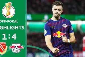 Energie Cottbus vs RB Leipzig 1-4: Johan Bakayoko mở tỷ số, Christoph Baumgartner ghi cú đúp, Ezechiel Banzuzi góp công giành vé vòng 1/8 DFB Cup
