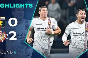 Genoa vs Cremonese 0-2: Federico Bonazzoli xuất thần ghi cú đup, trọng tài VAR ngăn Oliveira ghi bàn, Cremonese vào tốp 8, Genoa chót bảng xếp hạng Serie A 