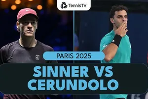 Jannik Sinner vs Francisco Cerundolo 7-5, 6-1: Sinner thắng dễ dàng Cerundolo, gặp hạt giống số 5 Ben Shelton ở tứ kết Paris Masters