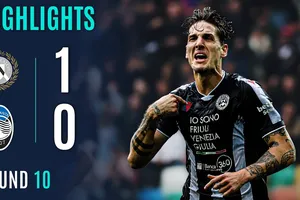 Udinese vs Atalanta 1-0: Hassane Kamara chuyền ngang, Nicolo Zaniolo sút tung nóc lưới, ghi bàn duy nhất bỏ túi 3 điểm, Udinese vượt mặt Atalanta trên BXH Serie A