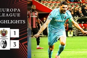 Nice vs Freiburg 1-3: Kevin Carlos khai bàn nhưng Johan Manzambi lập tức gỡ hòa, Vincenzo Grifo nhân đôi tỷ số nhờ penalty, Derry Scherhant ấn định 3 điểm