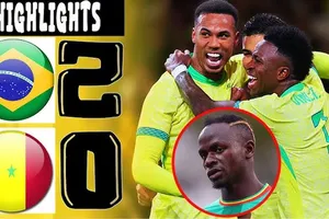 Brazil vs Senegal 2-0: Estevao cứa lòng mở bàn đẹp mắt, Rodrygo kiến tạo, Casemiro ấn định chiến thắng cho HLV Ancelotti
