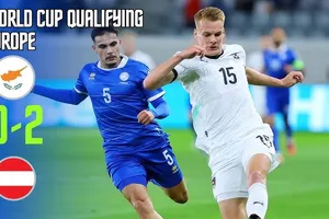 Đảo Síp vs Áo 0-2: Marko Arnautovic xuất thần cú đúp bàn thắng nhờ penalty, Áo dẫn đầu bảng H