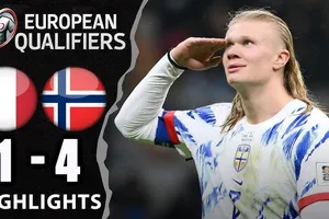 Italia vs Norway 1-4: Esposito sớm ghi bàn nhưng hiệp 2 Nusa gỡ hòa, Haaland xuất thần cú đúp, Larsen góp công chiến thắng ngược dòng tưng bừng