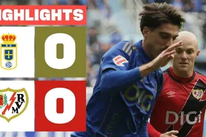 Real Oviedo vs Rayo Vallecano 0-0: Bất phân thắng bại, Ilyas Chaira nhận thẻ đỏ, chia điểm nhạt nhòa 