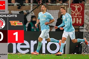 St Pauli vs Union Berlin 0-1: Andrej Ilic nhả bóng, Rani Khedira chớp thời cơ sút cận thành ghi bàn duy nhất giành 3 điểm