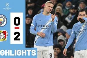 Man City vs Leverkusen 0-2: Thủ môn Flekken xuất sắc, Grimaldo mở bàn, Schick bất ngờ gieo địa chấn, HLV Hjulmand hạ HLV Pep Guardiola