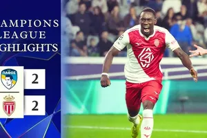 Pafos vs AS Monaco 2-2: Minamino Takumi sớm lập công, David Luiz gỡ hòa, Folarin Balogun tỏa sáng, Mohammed Salisu bất ngờ phản lưới nhà, chia điểm cay đắng