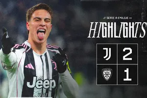 Juventus vs Cagliari 2-1: Palestra kiến tạo, Esposito mở tỷ số, Kenan Yildiz gỡ hòa sau 1 phút, Kalulu kiến tạo, Yildiz hoànt tất cú đúp, Juve ngược dòng