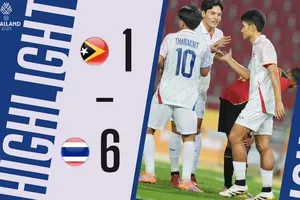 U22 Thái Lan vs U22 Timor Leste 6-1: Khai màn tưng bừng, Yotsakorn Burapha ghi hattrick, Siraphop, Kakana góp công, Rodrigues phản lưới nhà 