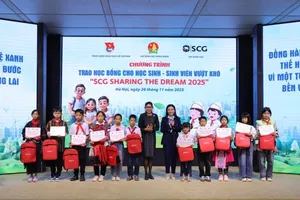 150 suất học bổng đã được trao trong chương trình SCG Sharing the Dream 2025, đánh dấu 18 năm đồng hành cùng thế hệ trẻ Việt Nam