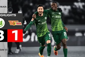 Wolfsburg vs Union Berlin 3-1: Lần lượt Patrick Wimmer, Mohamed Amoura, Lovro Majer vùi dập đối thủ, Stanley Nsoki ghi bàn danh dự
