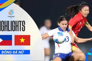 Nữ Việt Nam vs Nữ Philippines 0-1: Thanh Nhã, Trần Thị Duyên hay Bích Thùy, Quỳnh Như tịt ngòi, Mary Louise ghi bàn duy nhất phút bù giờ 