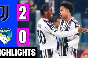 Juventus vs Pafos 2-0: Hiệp 2 quyết định, Weston McKennie, Jonathan David lần lượt lập công, "Bà đầm già" Juve bỏ túi 3 điểm gọn gàng