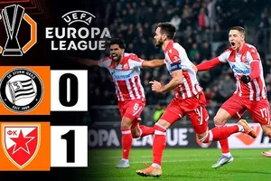Sturm Graz vs Crvena Zvezda 0-1: Max Elsnik kiến tạo, Mirko Ivanic ghi bàn duy nhất giành chiến thắng suýt sao 