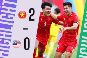 U22 Việt Nam vs U22 Malaysia 2-0: Hiểu Minh, Minh Phúc lần lượt tỏa sáng, thầy trò HLV Kim Sang Sik giành vé bán kết nam SEA Games 