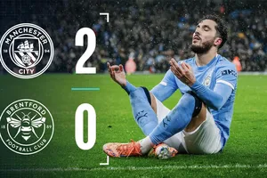 Man City vs Brentford 2-0: Cất Haaland, Silva, Donnarumma thì Cherki, Savinho lập công, HLV Pep Guardiola ghi danh vào bán kết League Cup
