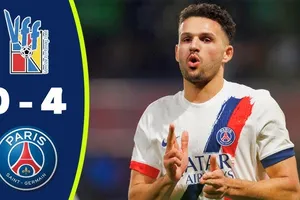 Fontenay vs PSG 0-4: Doue mở bàn, Dembele ghi bàn nhờ penalty, Ramos xuất thần cú đúp, dễ dàng hạ đội hạng 5, bước tiếp Coupe de France