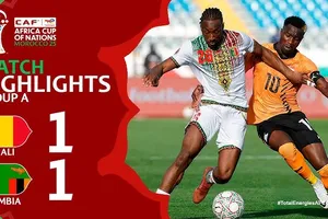 Mali vs Zambia 1-1: Lassine Sinayoko dứt điểm cận thành mở bàn nhưng sao Leicester Patson Daka kịp lập công cứu thua