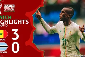 Senegal vs Botswana 3-0: Jackson xuất thần cú đúp, Ndiaye kịp góp công chiến thắng phút 90, Senegal tạm dẫn đầu bảng D CAN Cup 2025